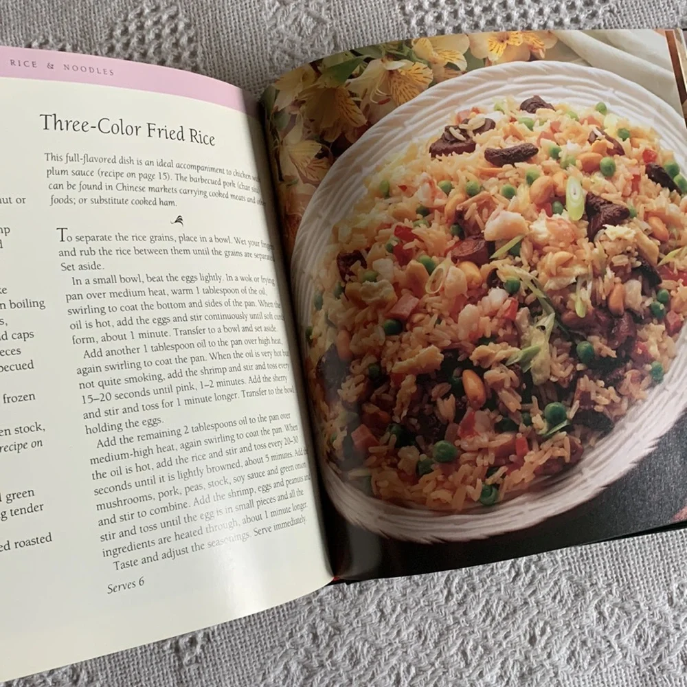 Williams–Sonoma Kitchen Library Pasta/Stir-fry hardcover cookbooks set of 2